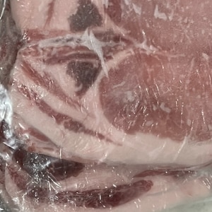 豚ロース（薄切り•生姜焼き用）の冷凍保存法♪